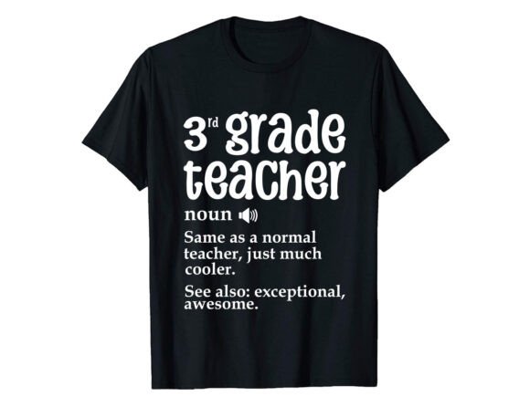 3rd Grade Teacher Career T-shirt Review