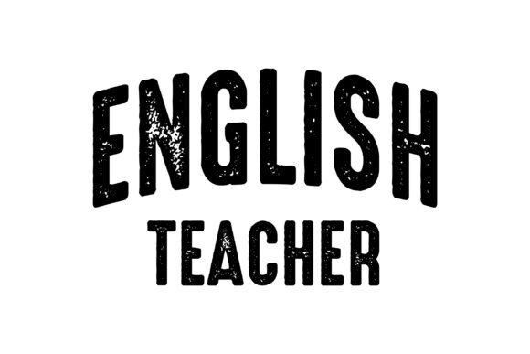 English Teacher Svg for Crafts and Graphics