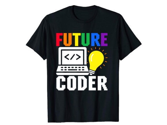 Future Coder Career T-shirt Design for Crafting
