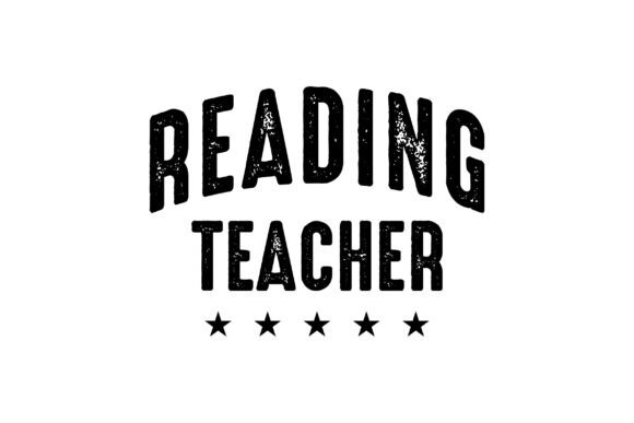 Reading Teacher Svg for Local Business Crafts and Graphics