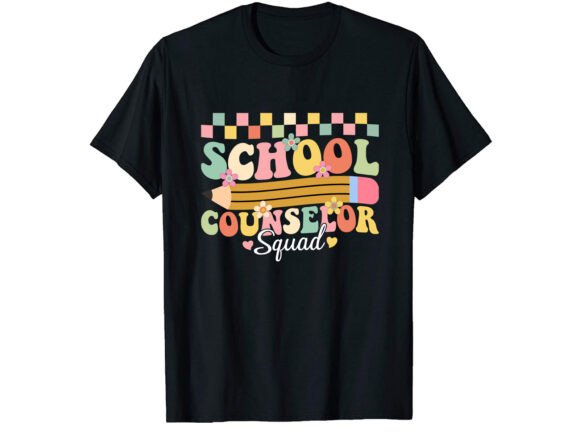 School Counselor Squad Career T-shirt Review